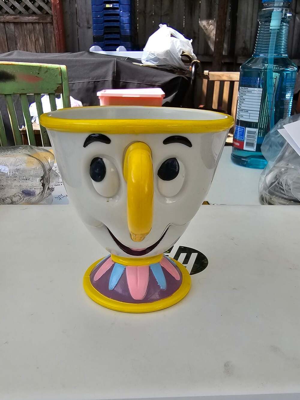 Walt Disney Beauty And The Beast Chip Cup